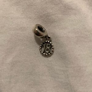 Pandora Retired 18th Birthday Charm